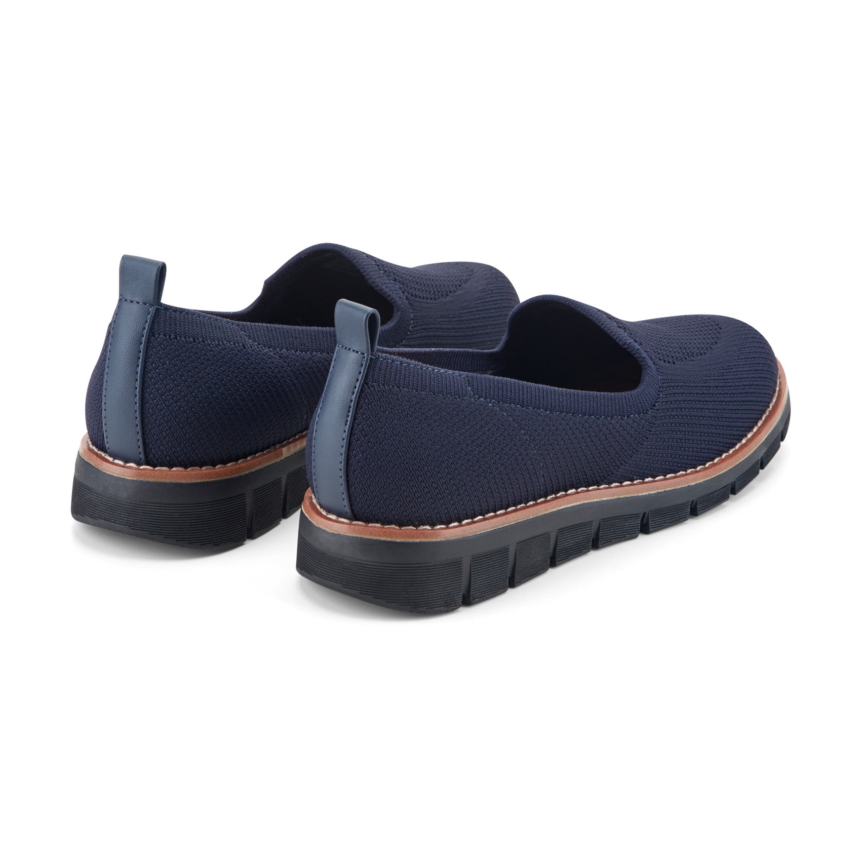 Easy Spirit Valina Casual Slip On Flats - Navy