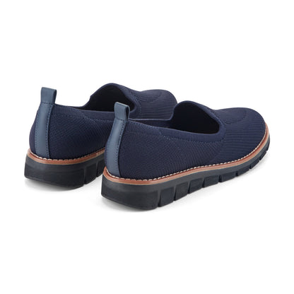 Easy Spirit Valina Casual Slip On Flats - Navy