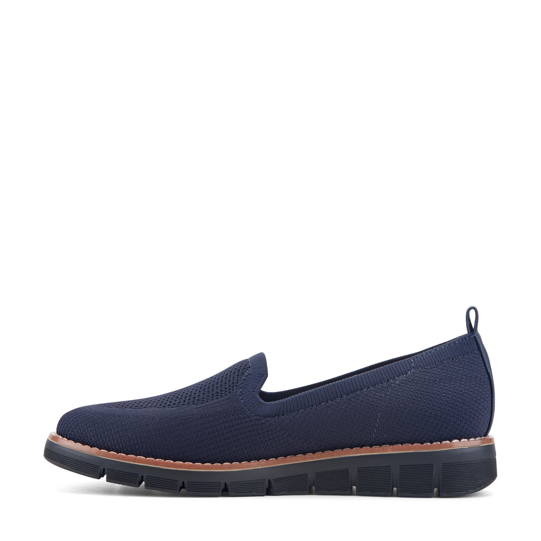 Easy Spirit Valina Casual Slip On Flats - Navy