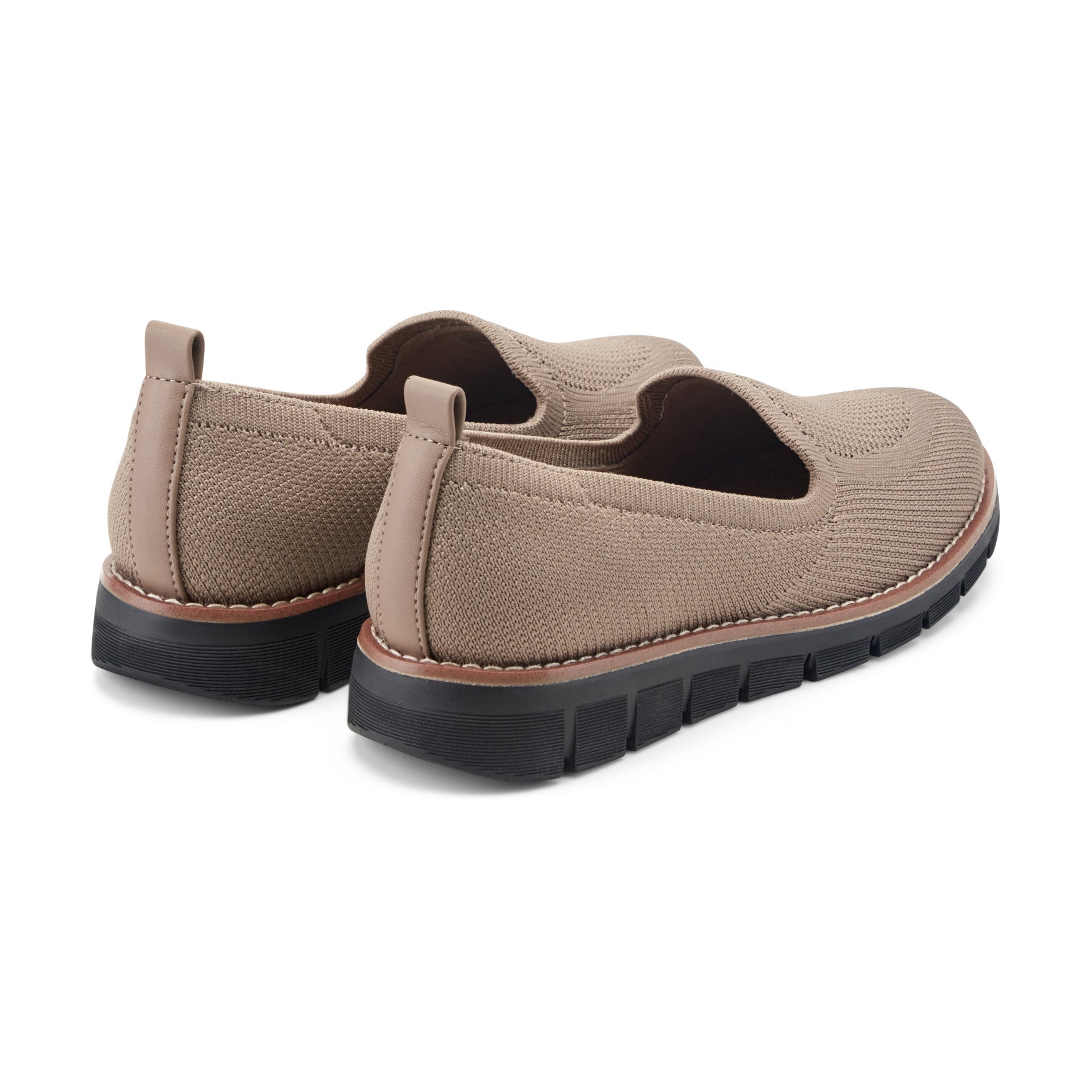 Easy Spirit Valina Casual Slip On Flats - Light Brown