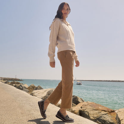 Easy Spirit Valina Casual Slip On Flats - Light Brown