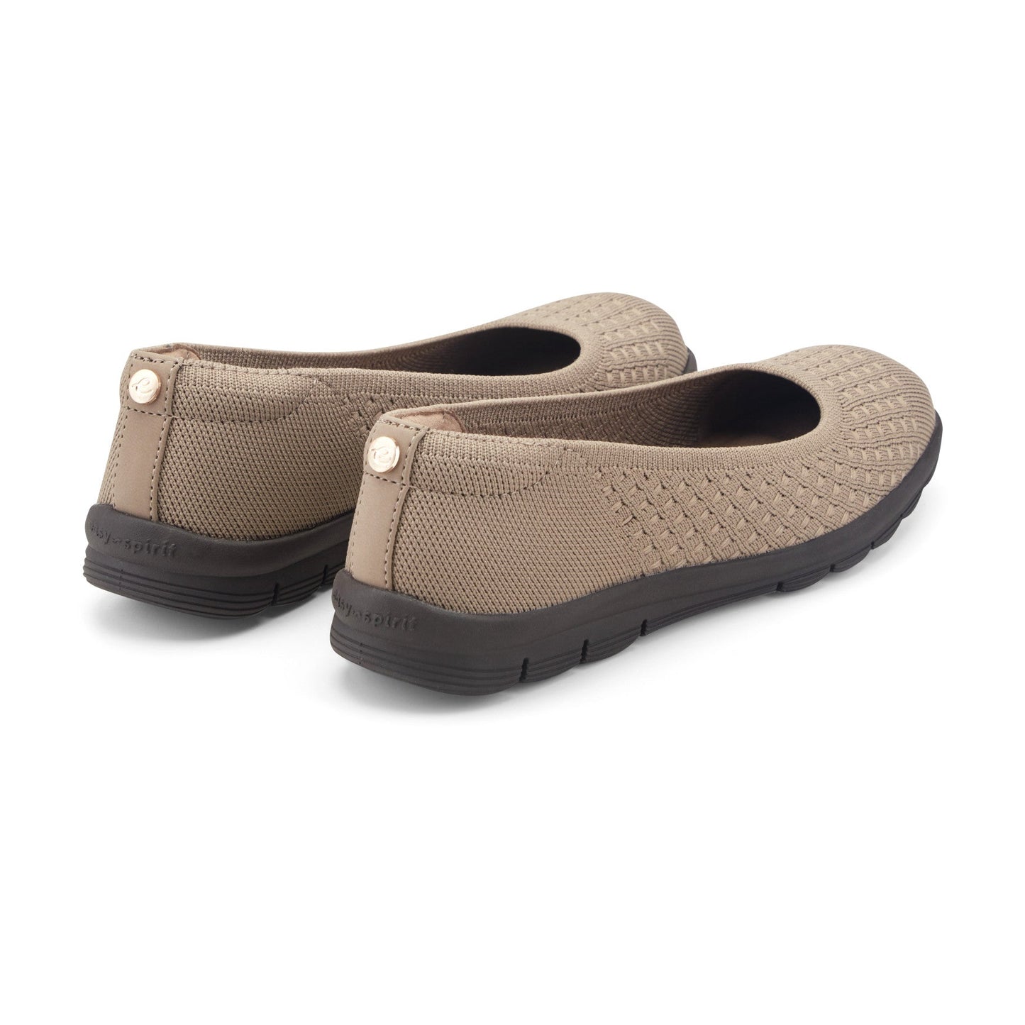 Easy Spirit Riona Ballet Flats - Light Brown