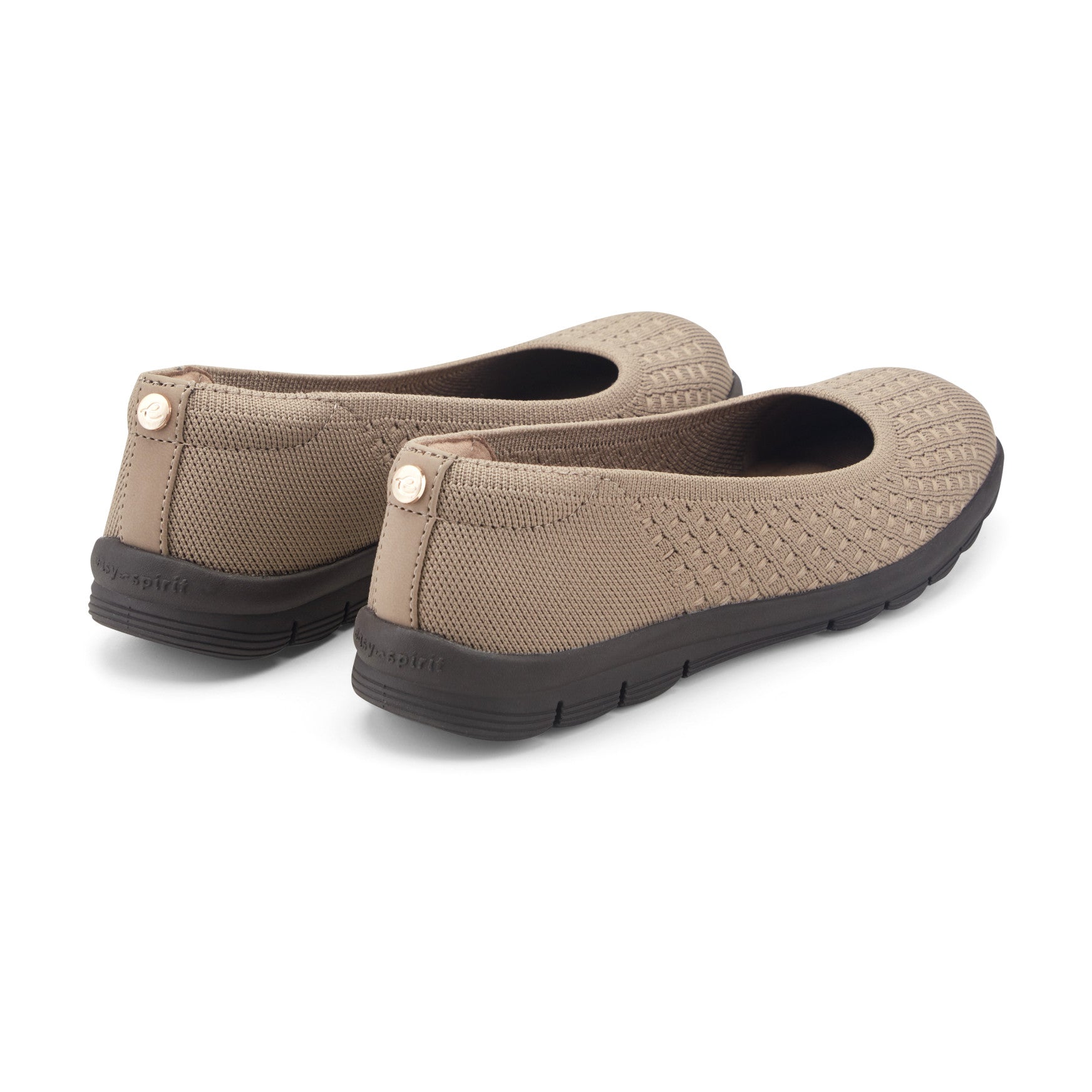 Easy Spirit Riona Ballet Flats - Light Brown