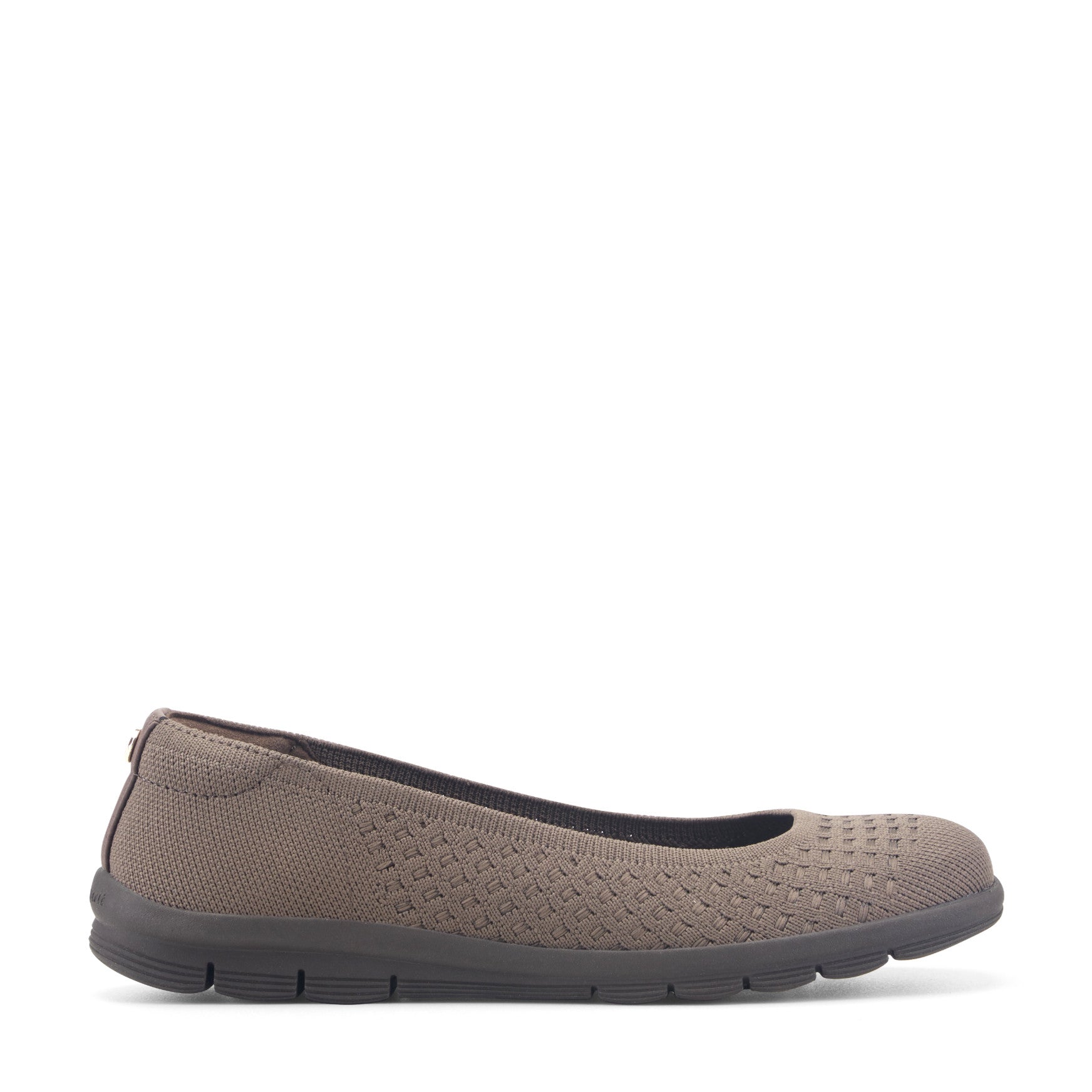 Easy Spirit Riona Ballet Flats - Dark Taupe