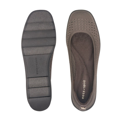 Easy Spirit Riona Ballet Flats - Dark Taupe