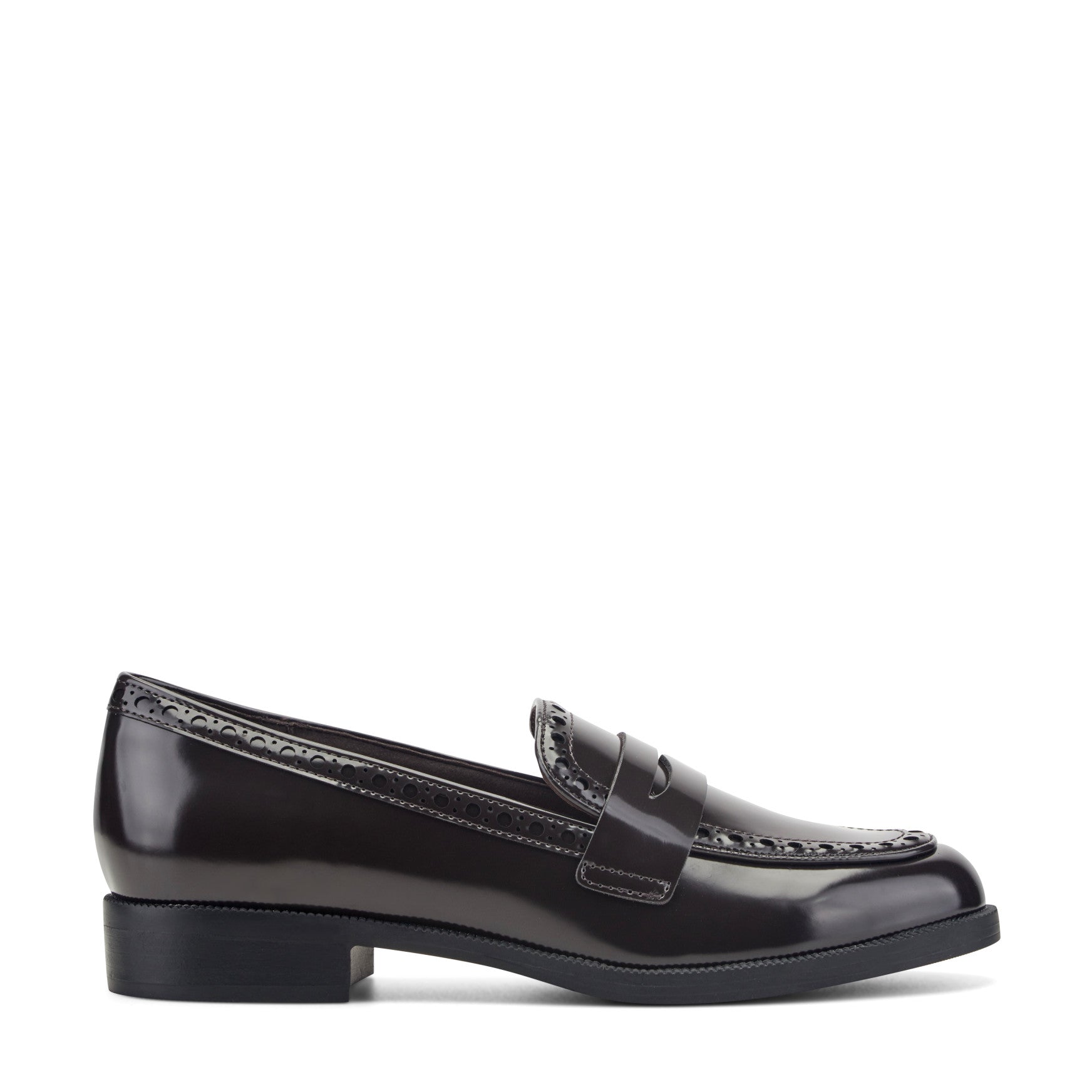 Easy Spirit Ori Penny Loafers - Dark Brown
