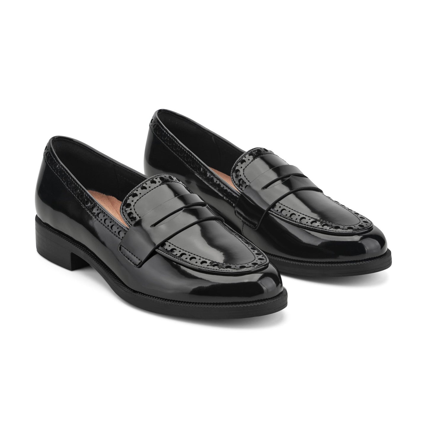 Easy Spirit Ori Penny Loafers - Black
