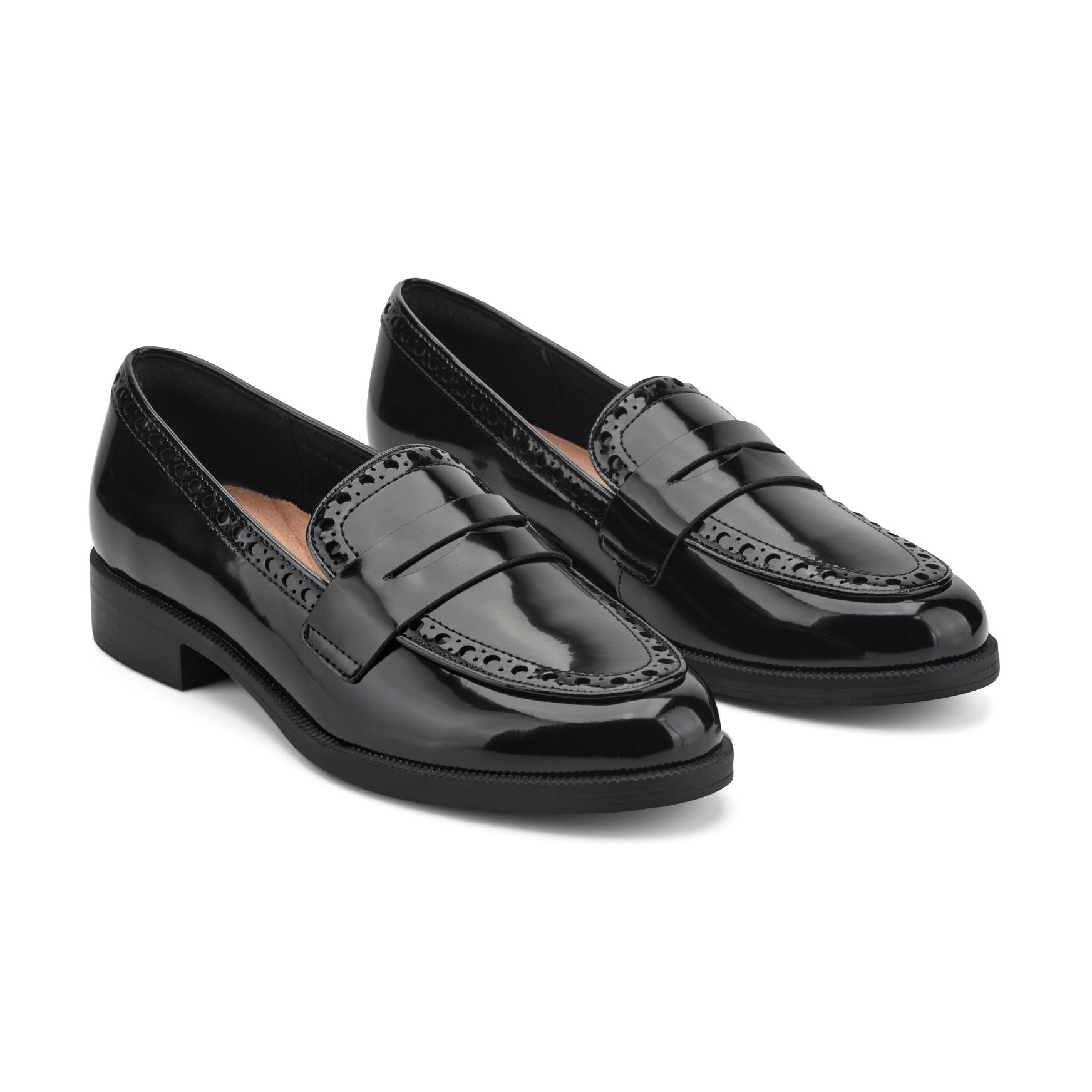 Easy Spirit Ori Penny Loafers - Black