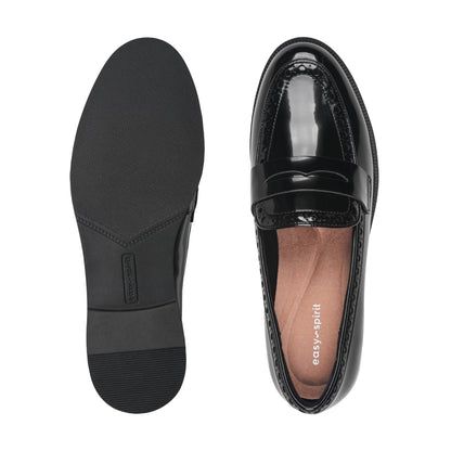 Easy Spirit Ori Penny Loafers - Black