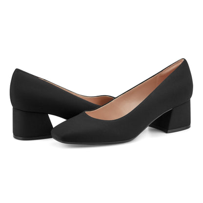Easy Spirit Marelyn Block Heel Dress Pumps - Black