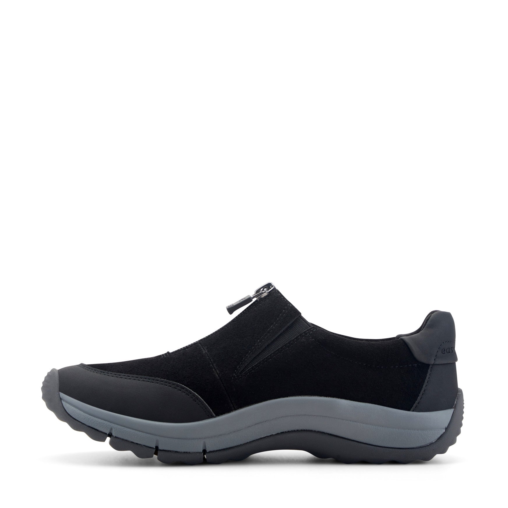 Easy Spirit Brynlee Zip Up Sneakers - Black