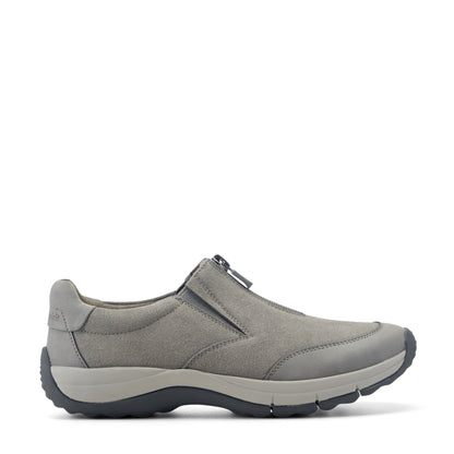 Easy Spirit Brynlee Zip Up Sneakers - Medium Grey