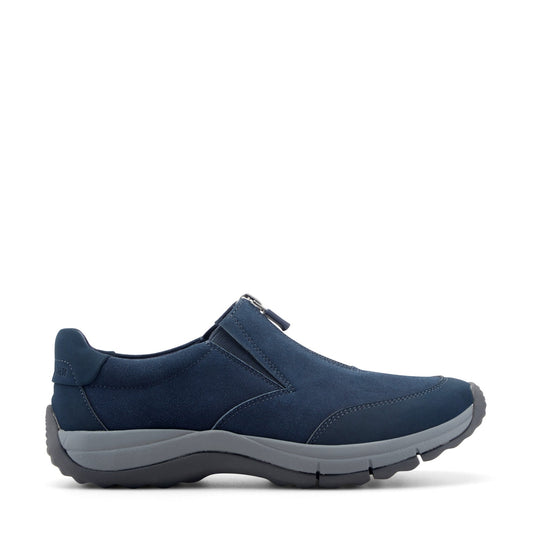 Easy Spirit Brynlee Zip Up Sneakers - Navy