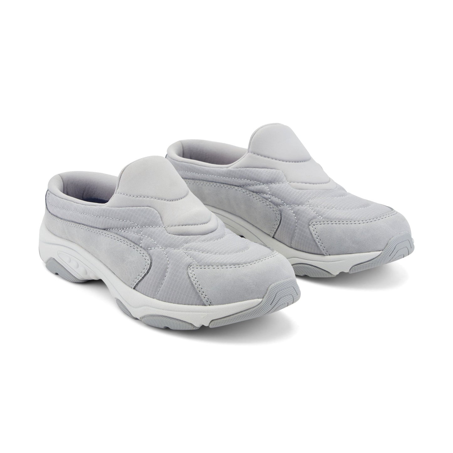 Easy Spirit Travelplus Clogs - Light Grey