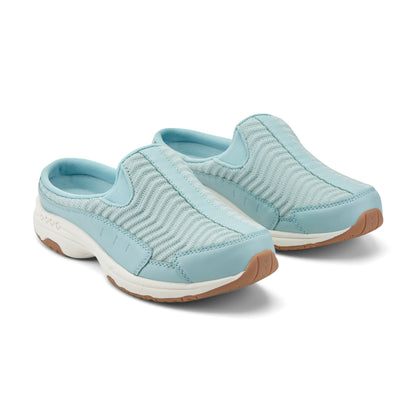 Easy Spirit Traveltime Clogs - Light Blue