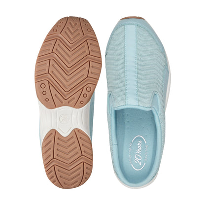 Easy Spirit Traveltime Clogs - Light Blue