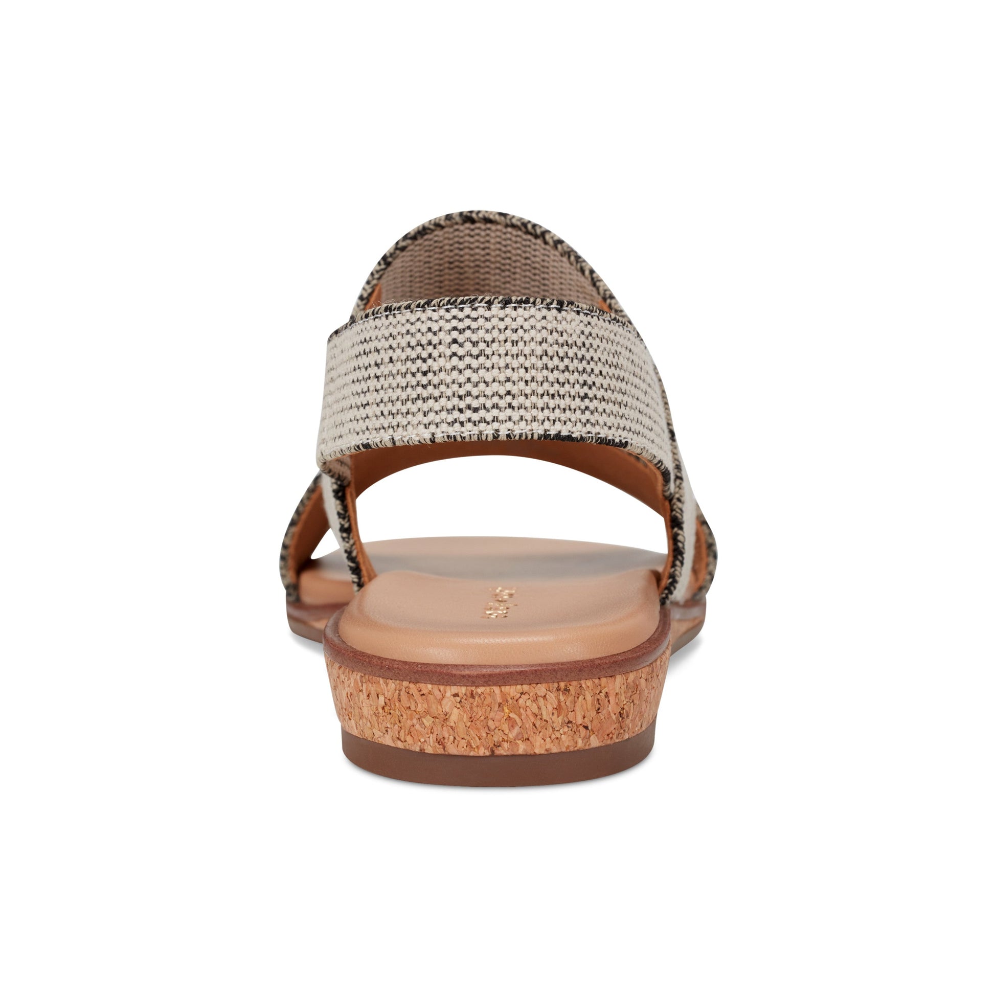Easy Spirit Lana Flat Sandals - Light Natural
