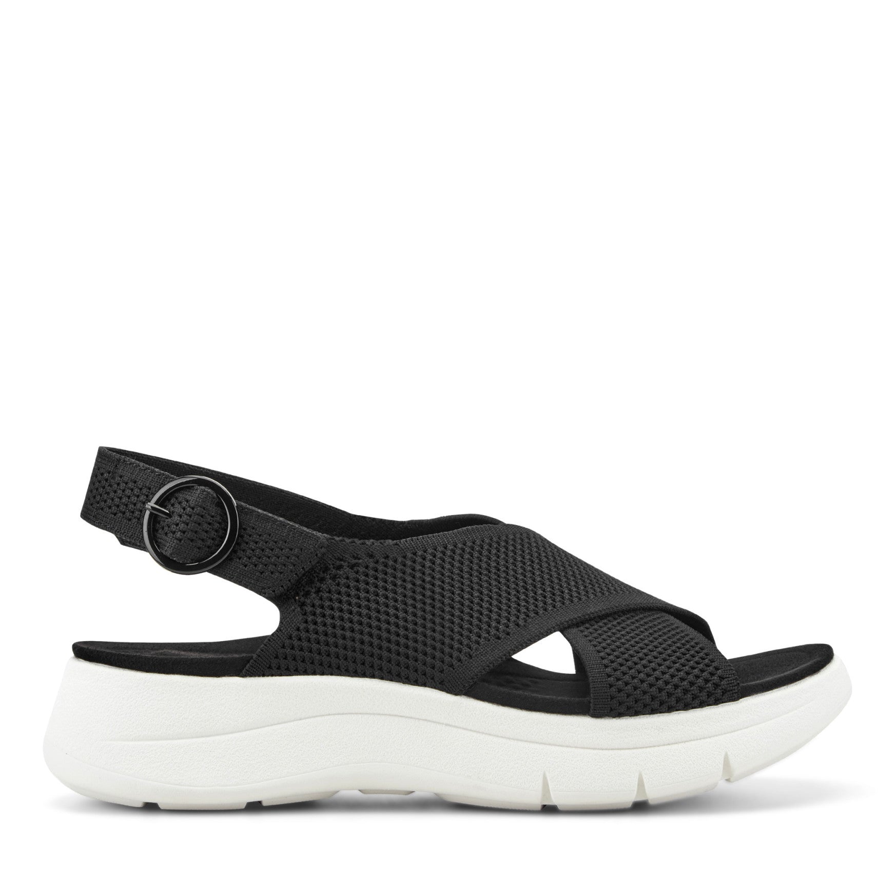 Easy Spirit Adalina Casual Sandals - Black