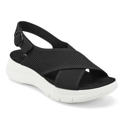 Easy Spirit Adalina Casual Sandals - Black