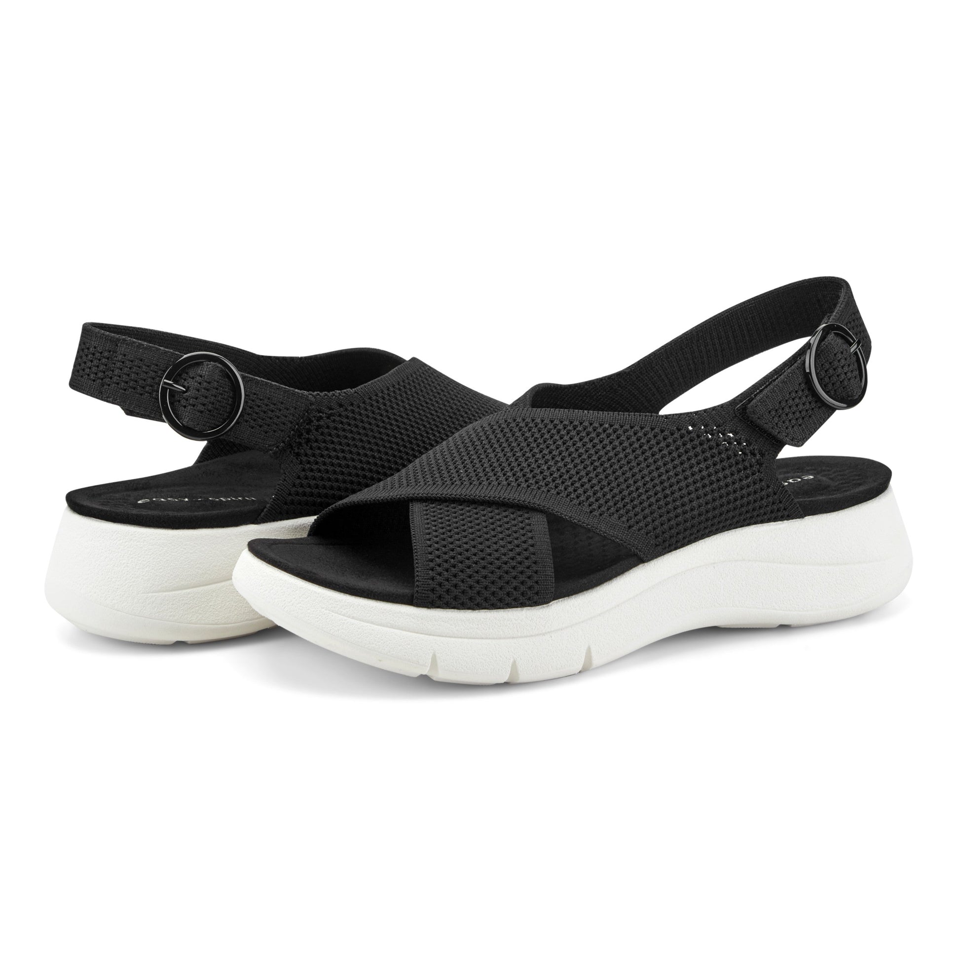 Easy Spirit Adalina Casual Sandals - Black