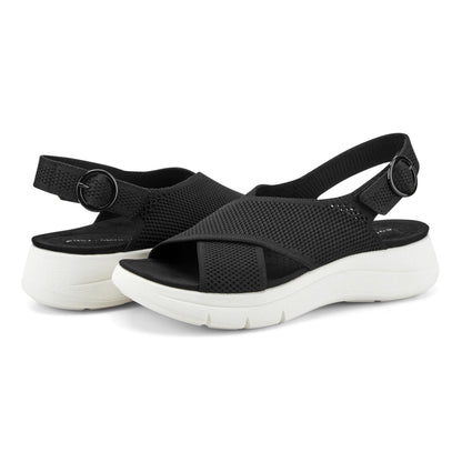 Easy Spirit Adalina Casual Sandals - Black