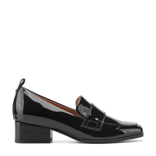 Easy Spirit Darlene Dress Loafers - Black Patent Leather