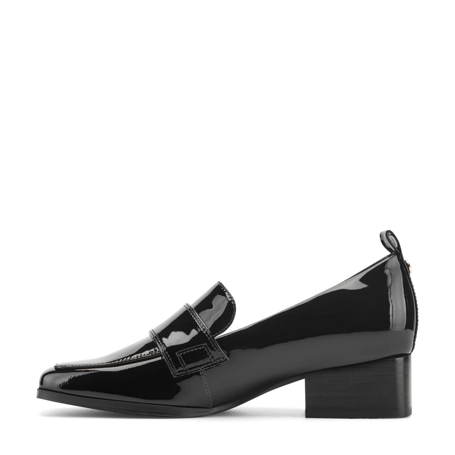 Easy Spirit Darlene Dress Loafers - Black Patent Leather