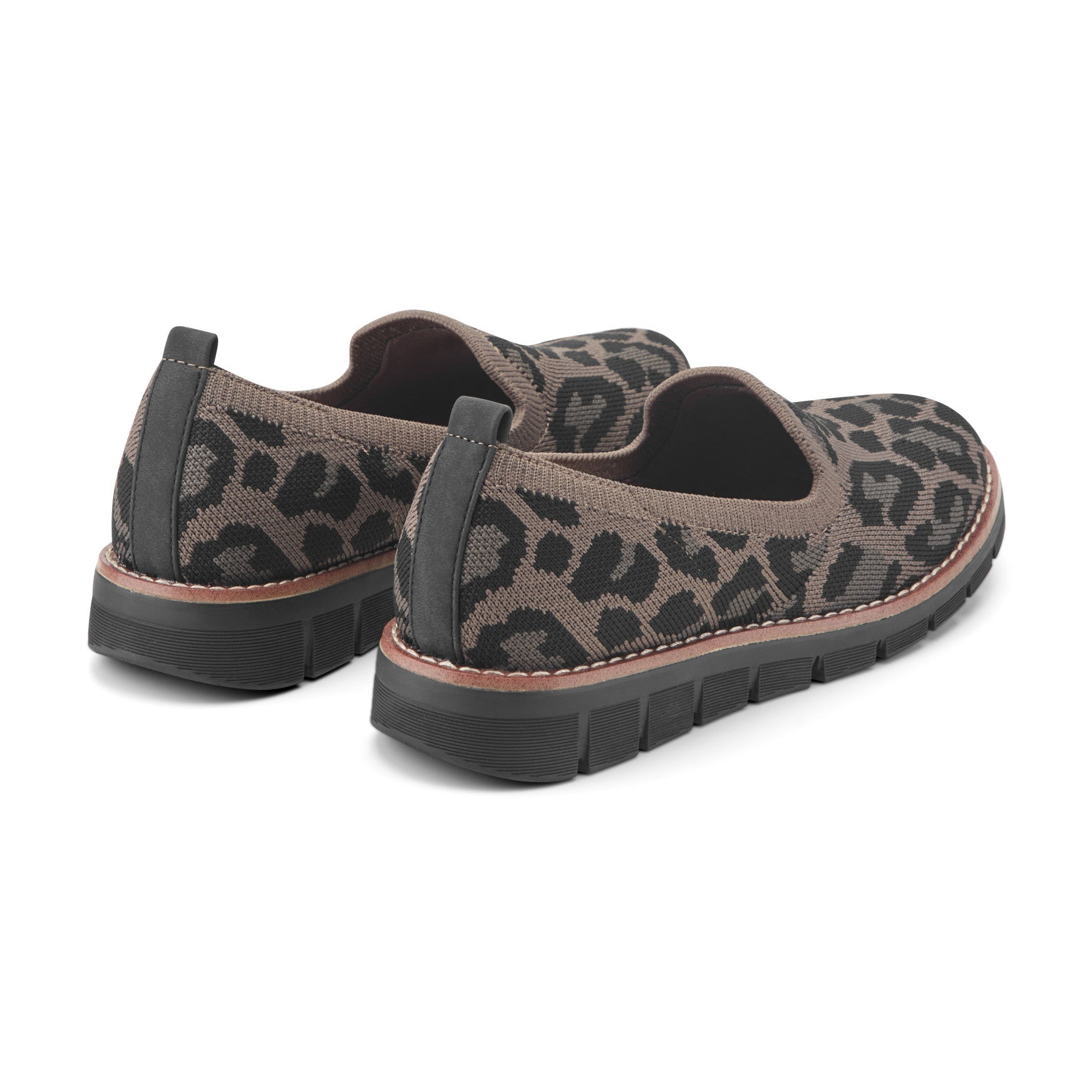 Easy Spirit Valina Casual Slip On Flats - Leopard