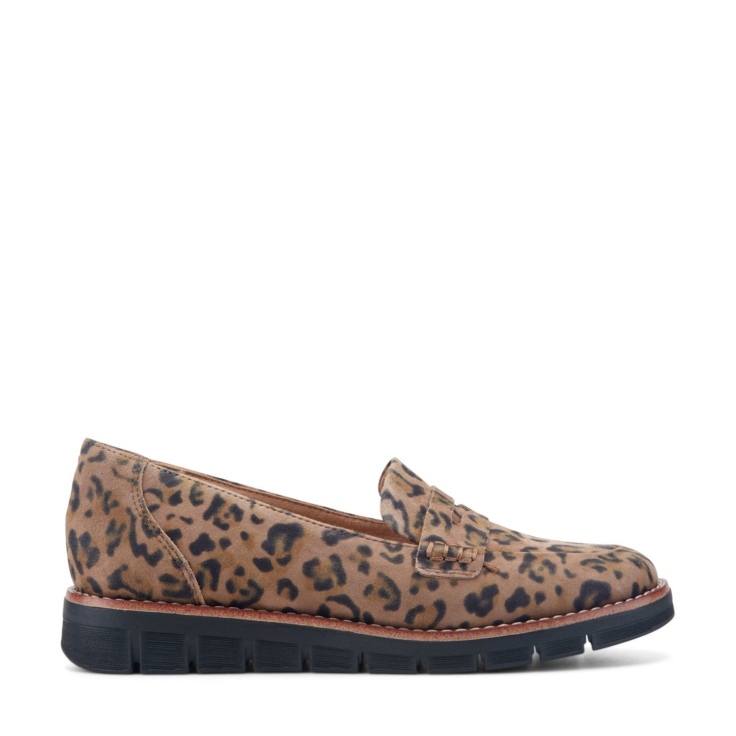 Easy Spirit Velia Casual Slip On Loafers - Leopard