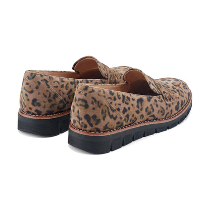 Easy Spirit Velia Casual Slip On Loafers - Leopard