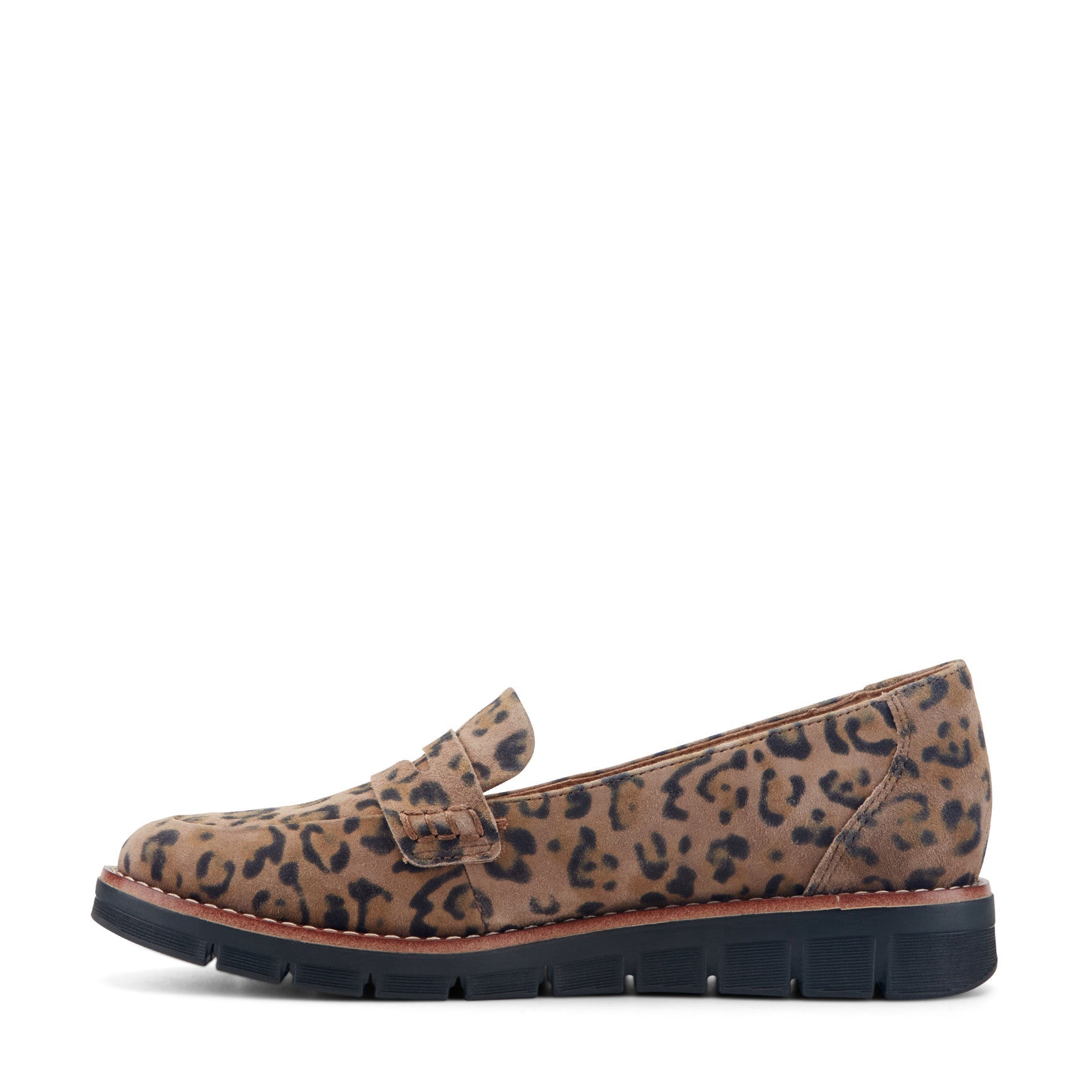 Easy Spirit Velia Casual Slip On Loafers - Leopard