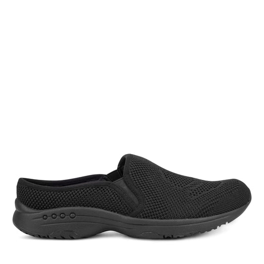 Easy Spirit Takeknit Eco Clogs - Black/Black