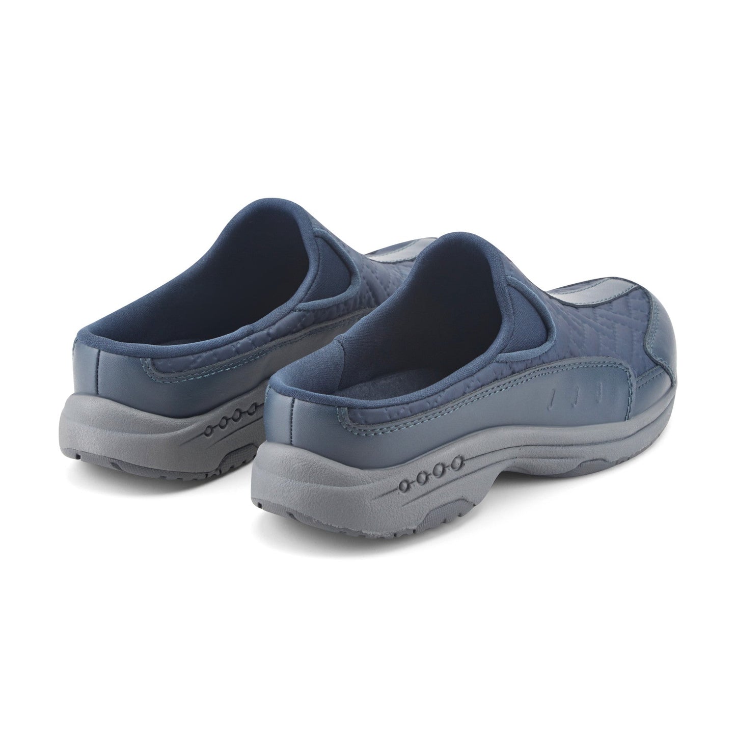 Easy Spirit Traveltime Clogs - Navy Nylon