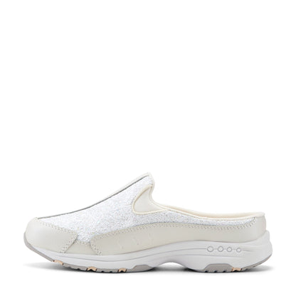 Easy Spirit Traveltime Clogs - White Sparkle