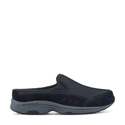Easy Spirit Traveltime Clogs - Black Mesh