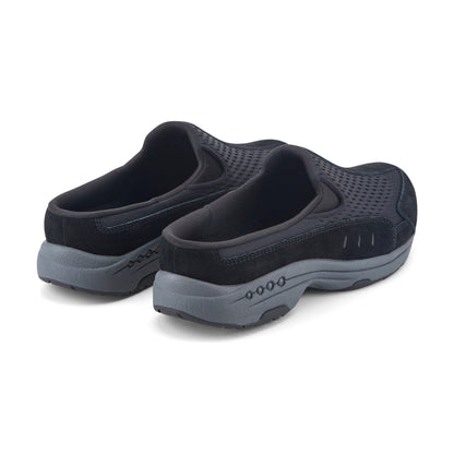 Easy Spirit Traveltime Clogs - Black Mesh