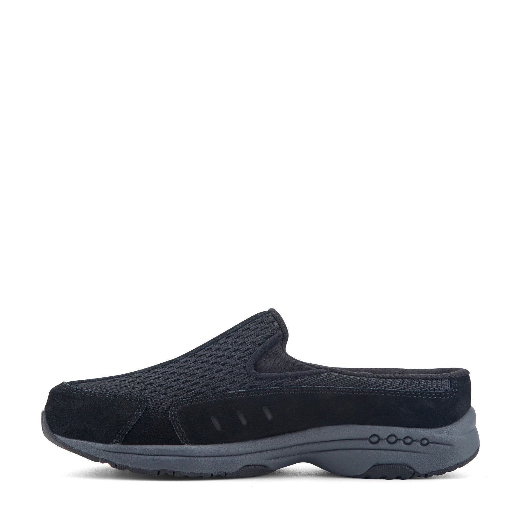 Easy Spirit Traveltime Clogs - Black Mesh