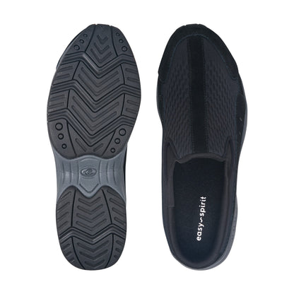 Easy Spirit Traveltime Clogs - Black Mesh