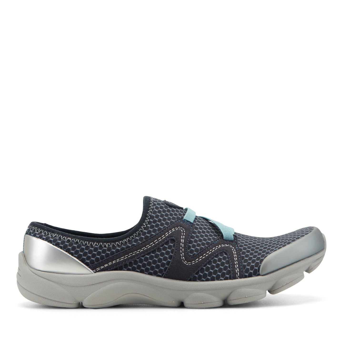 Easy Spirit Riptide Clogs - Navy Fabric
