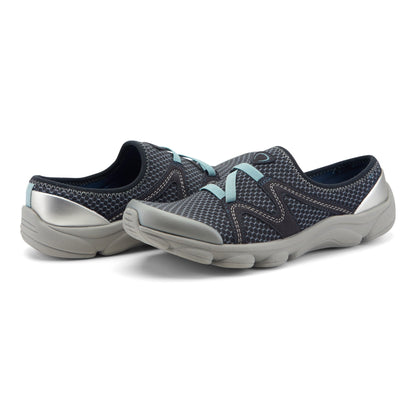 Easy Spirit Riptide Clogs - Navy Fabric
