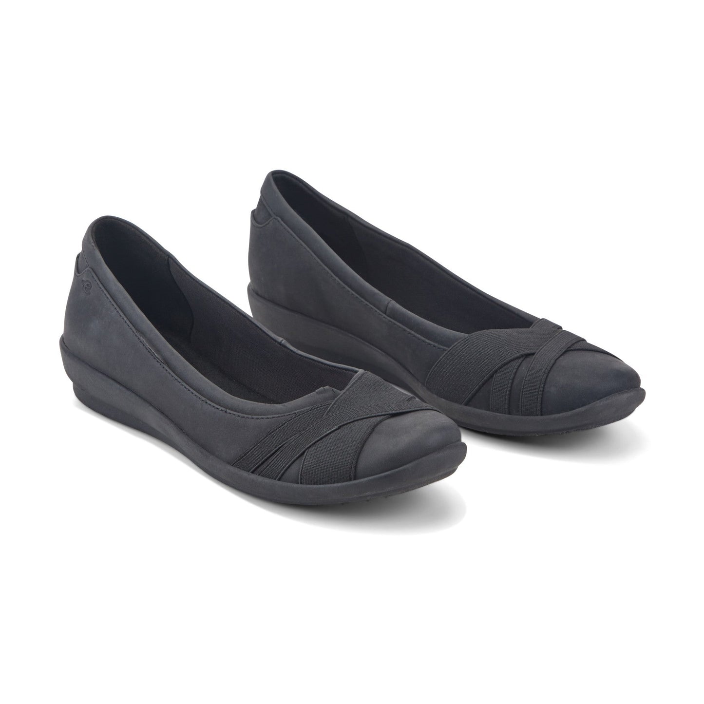 Easy Spirit Acasia Slip On Flats - Black