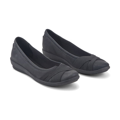 Easy Spirit Acasia Slip On Flats - Black