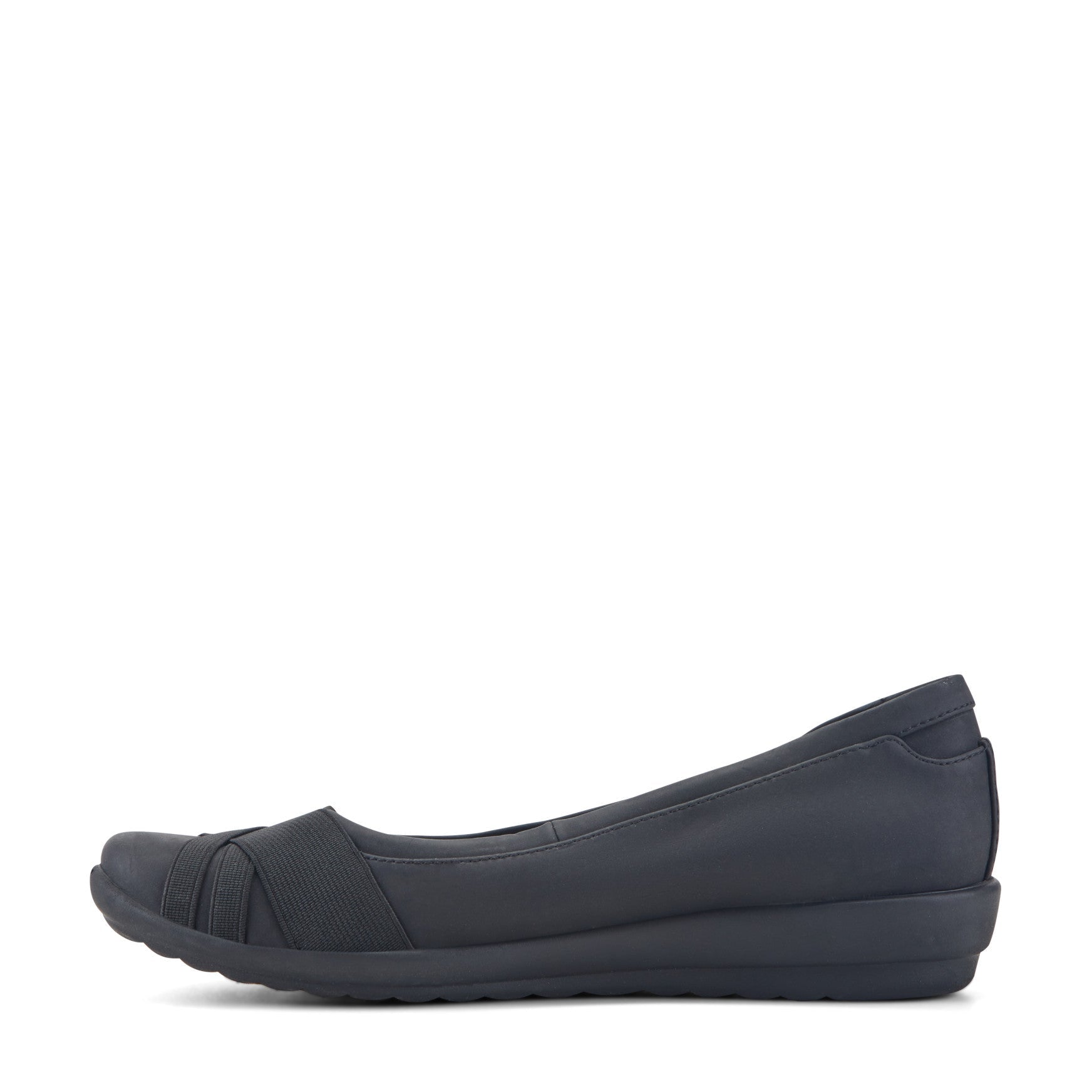 Easy Spirit Acasia Slip On Flats - Black