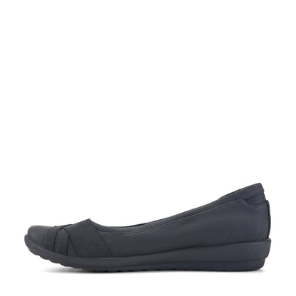Easy Spirit Acasia Slip On Flats - Black