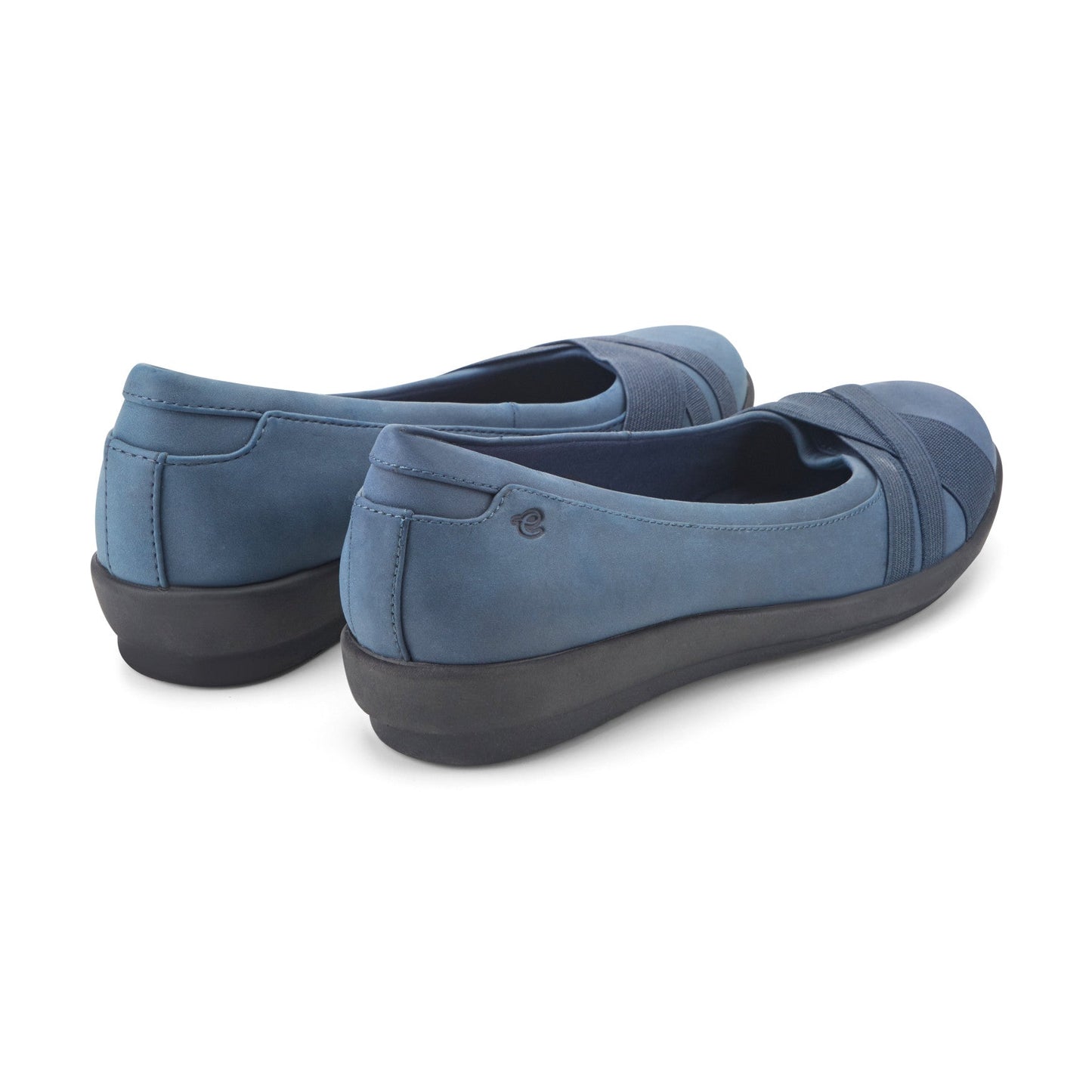 Easy Spirit Acasia Slip On Flats - Navy