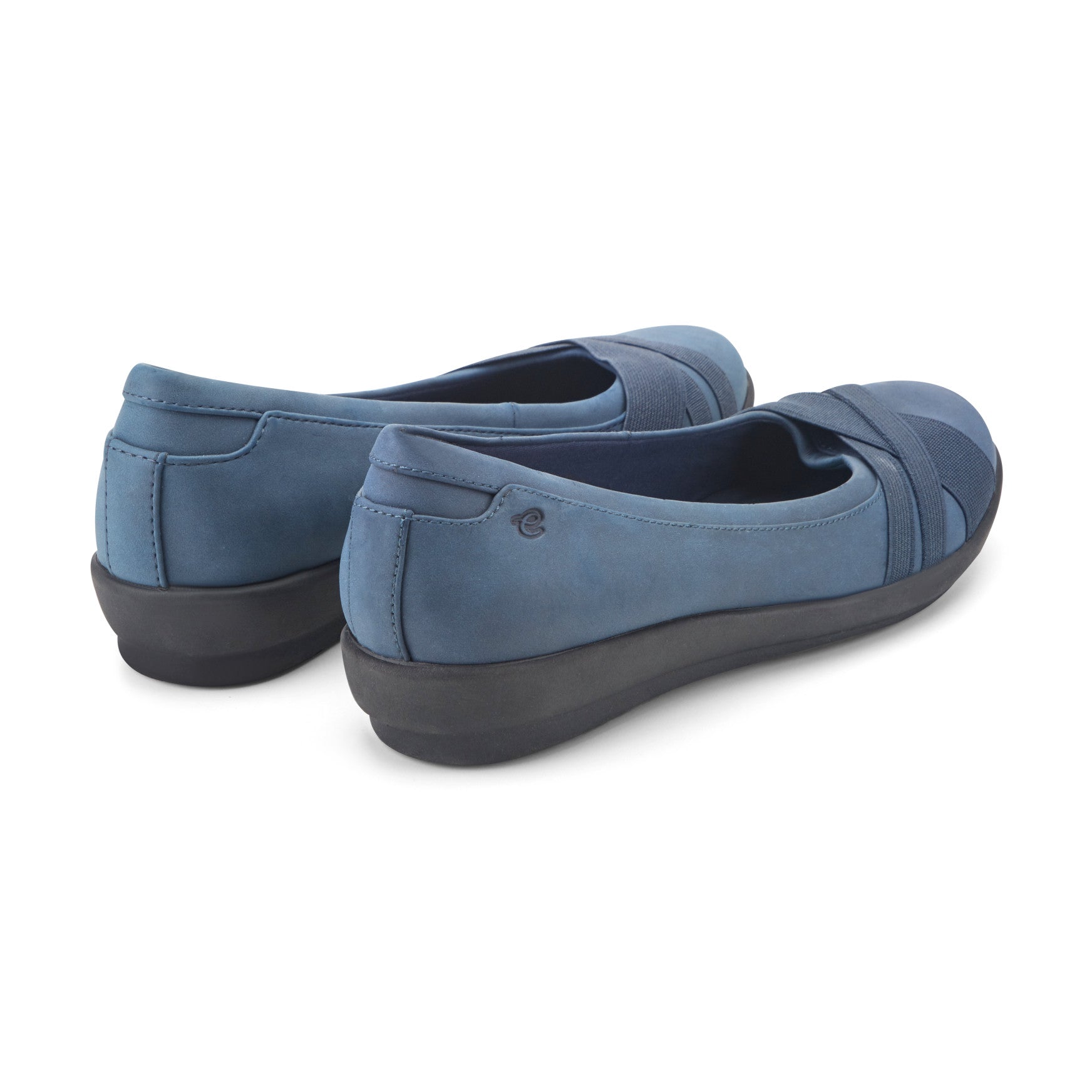 Easy Spirit Acasia Slip On Flats - Navy