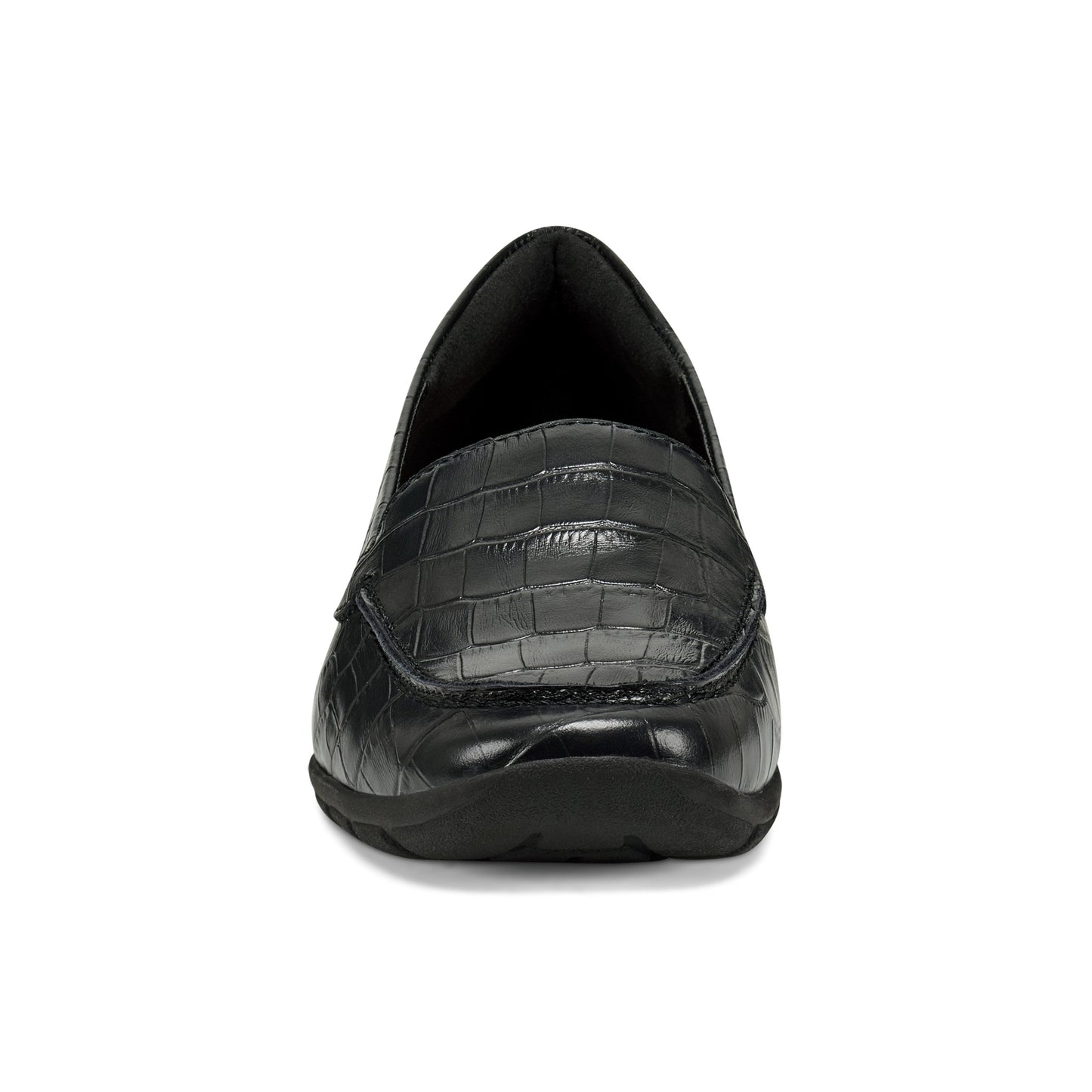 Easy Spirit Abide Croco Print Casual Flats - Black Croco Print