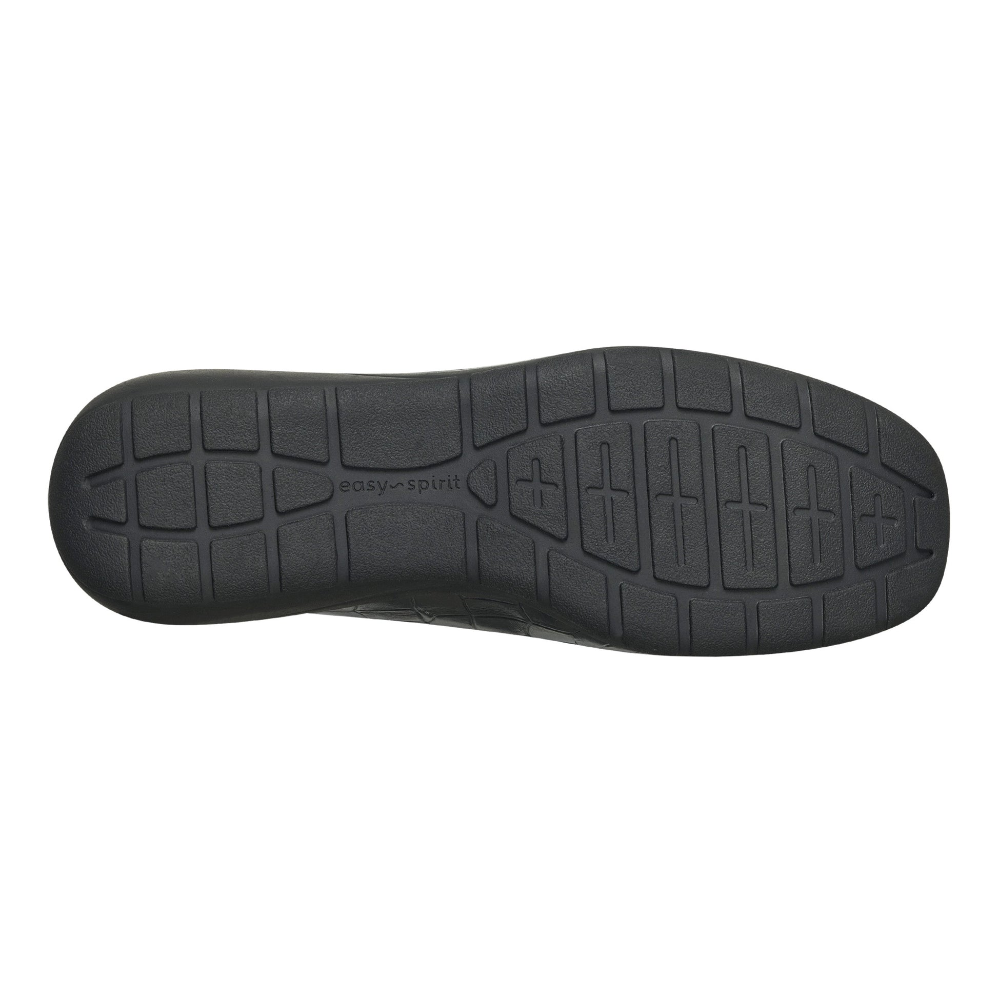 Easy Spirit Abide Croco Print Casual Flats - Black Croco Print
