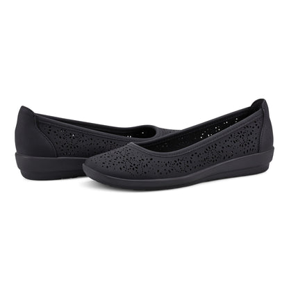 Easy Spirit Alessia Ballet Flats - Black