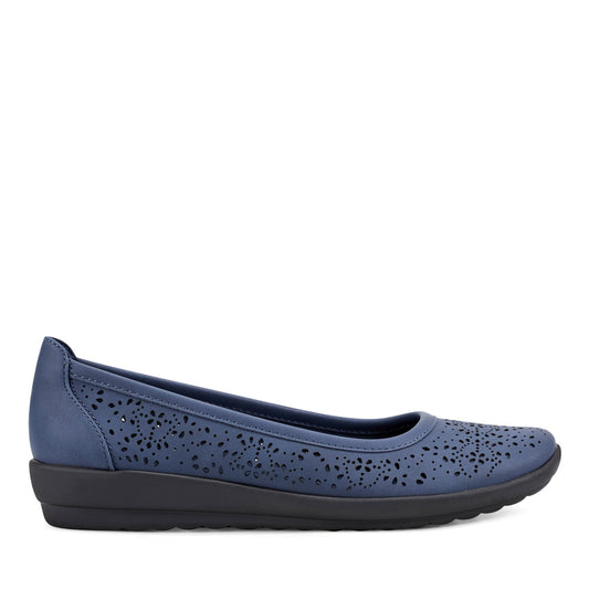 Easy Spirit Alessia Ballet Flats - Navy